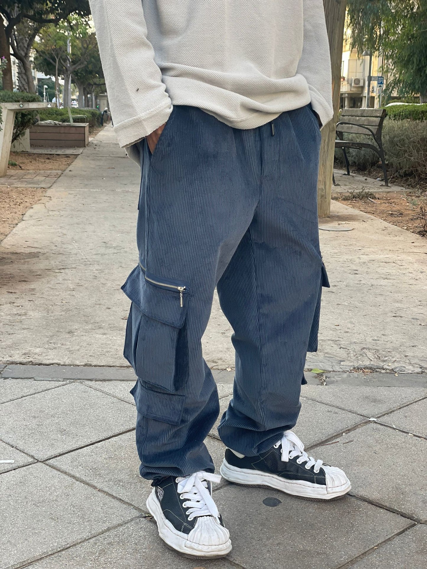 Corduroy Cargo Pants