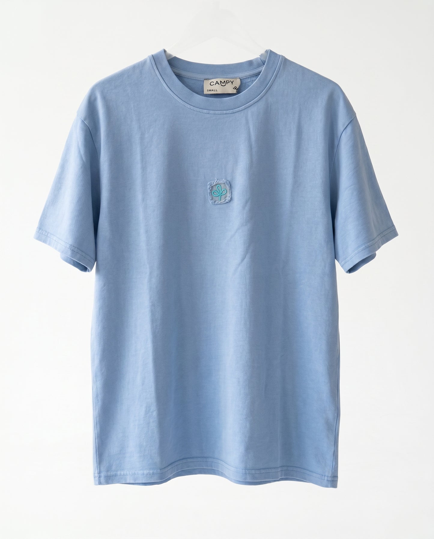 T-shirt - Marble blue