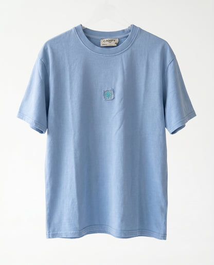T-shirt - Marble blue