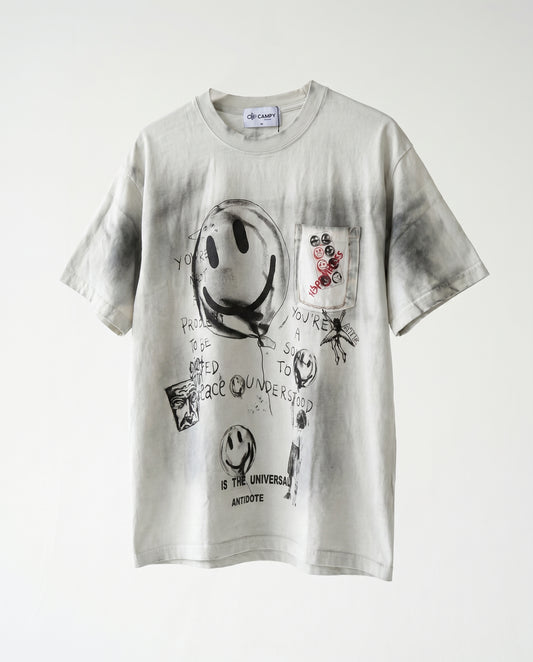 T-shirt - Smiley Pocket
