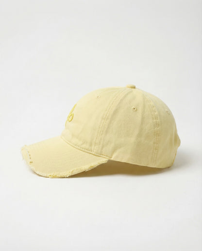 Vintage Cap 26 - yellow LACE