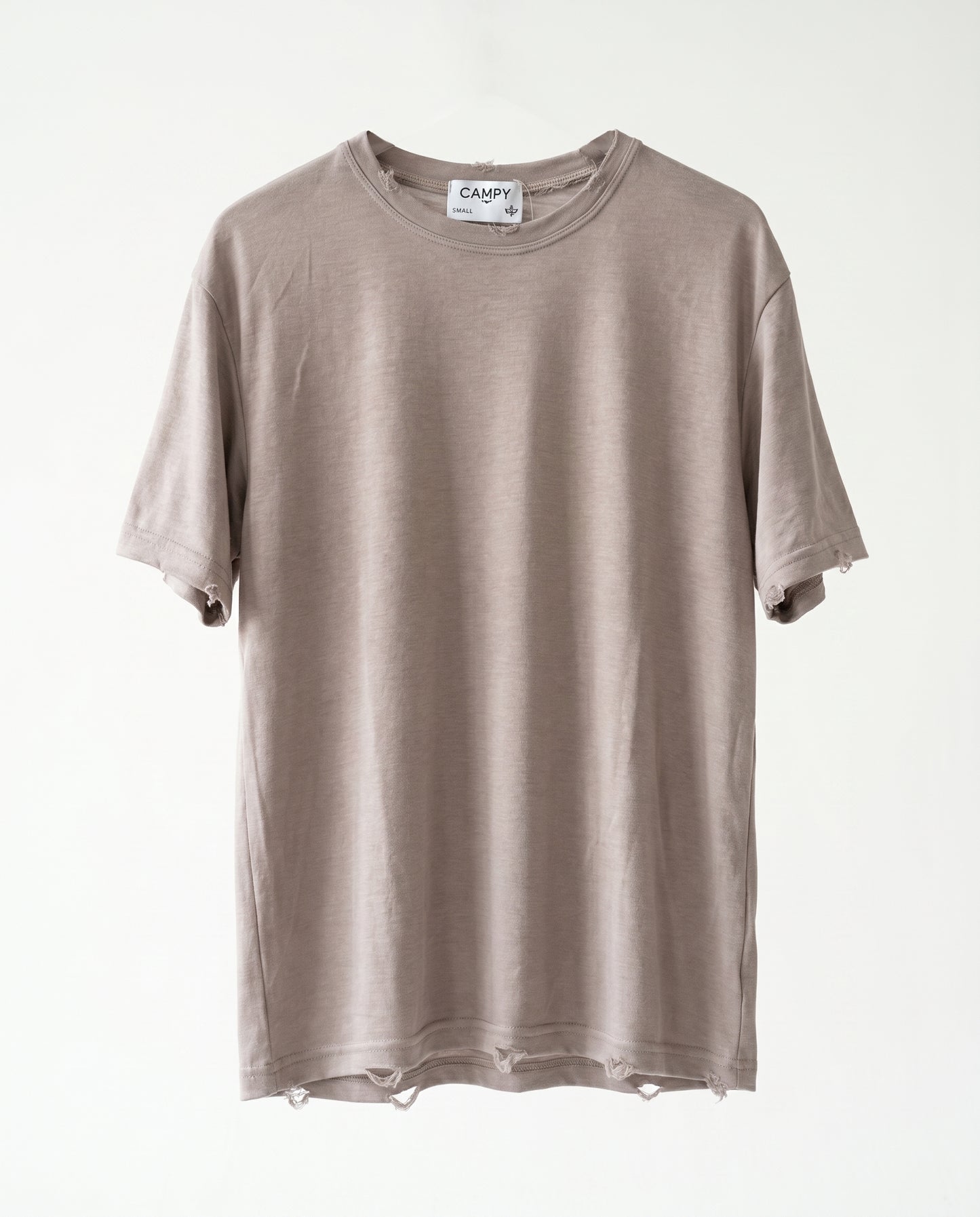 T-shirt Liam's linen rips Mocha