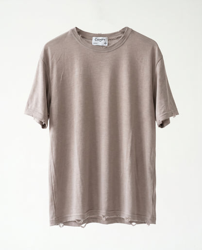 T-shirt Liam's linen rips Mocha