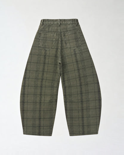 Pants- Circus Squares Green