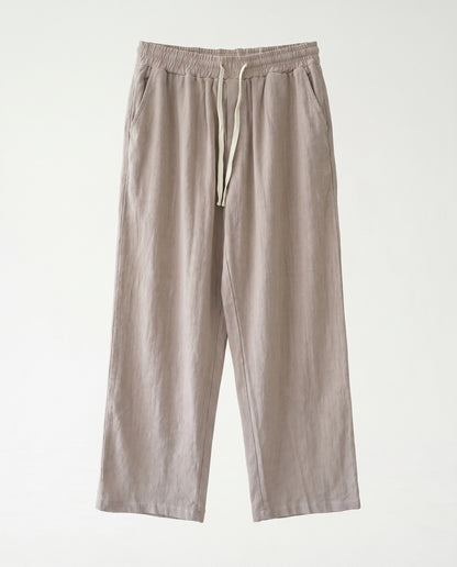 Pants Linen - Eliya Brown