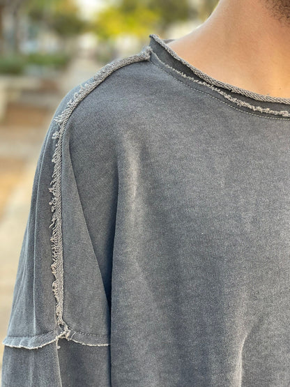 Sweatshirt - Washed Vintage Oversize