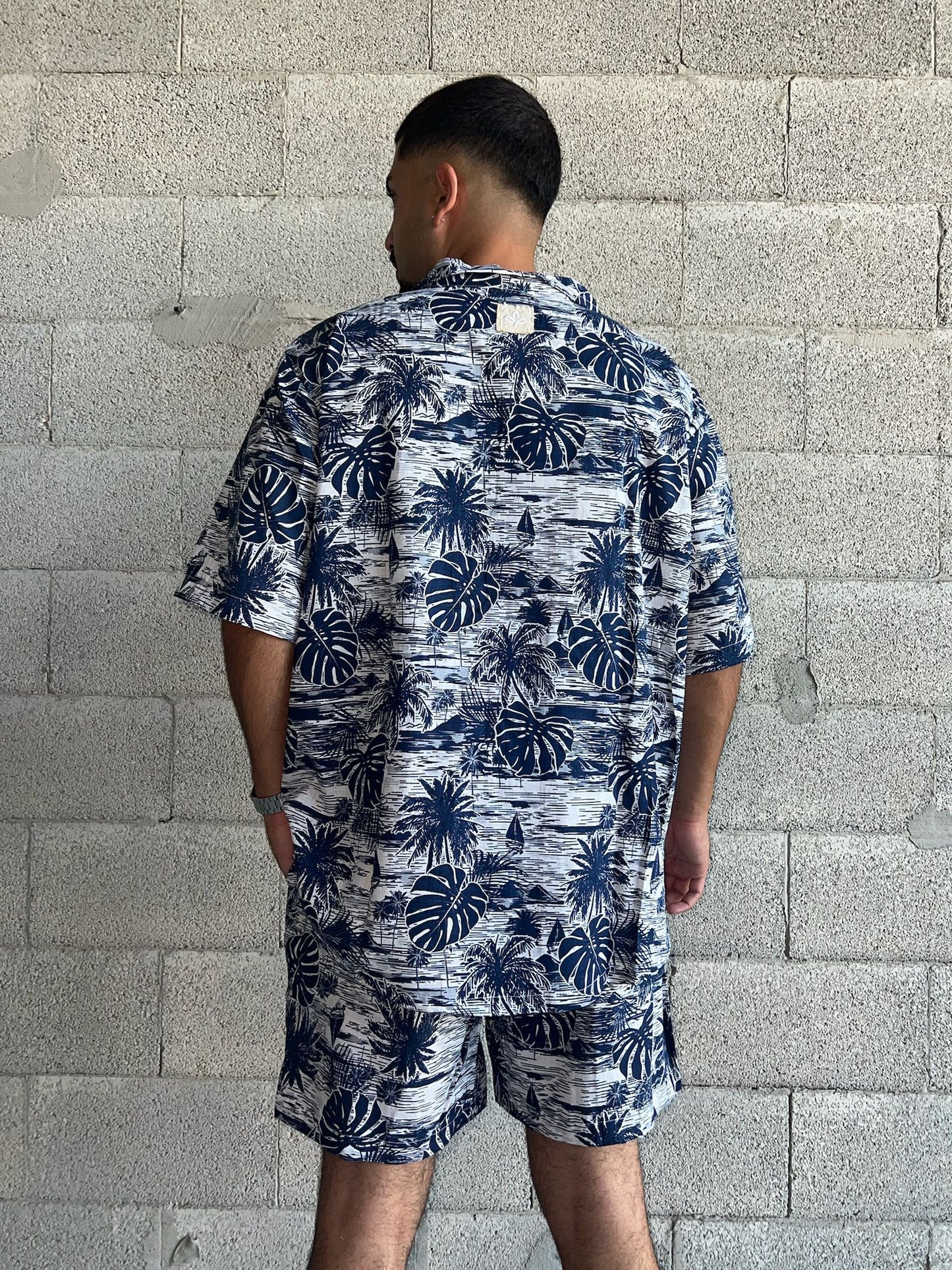 Shirt Hawaii Blue