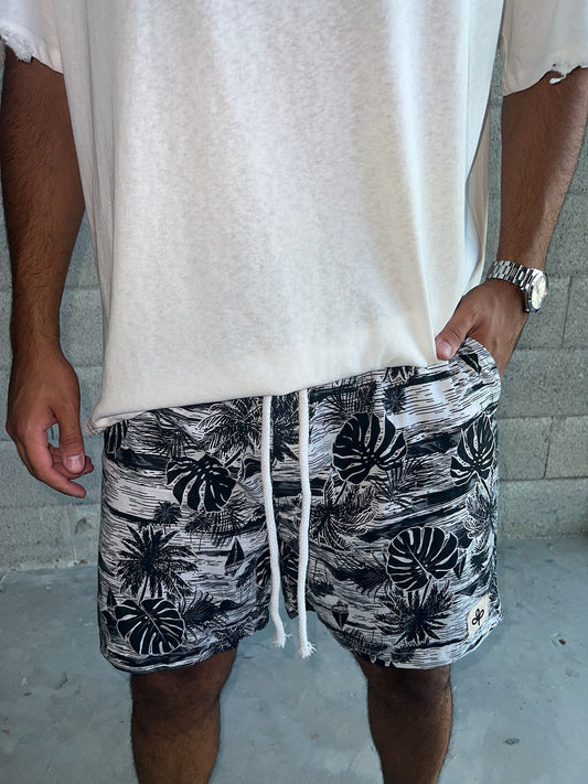 Short - Summer Hawaii Short Black