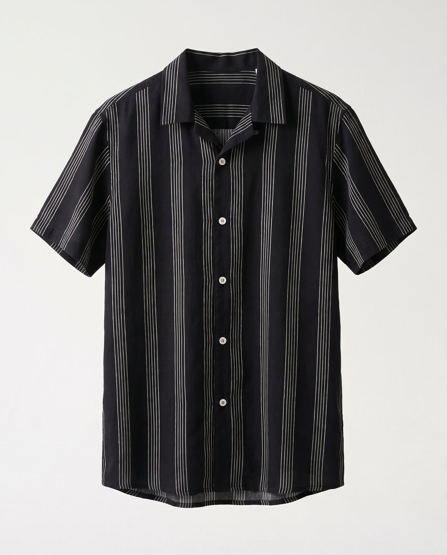 Shirt - Thick stripes Black