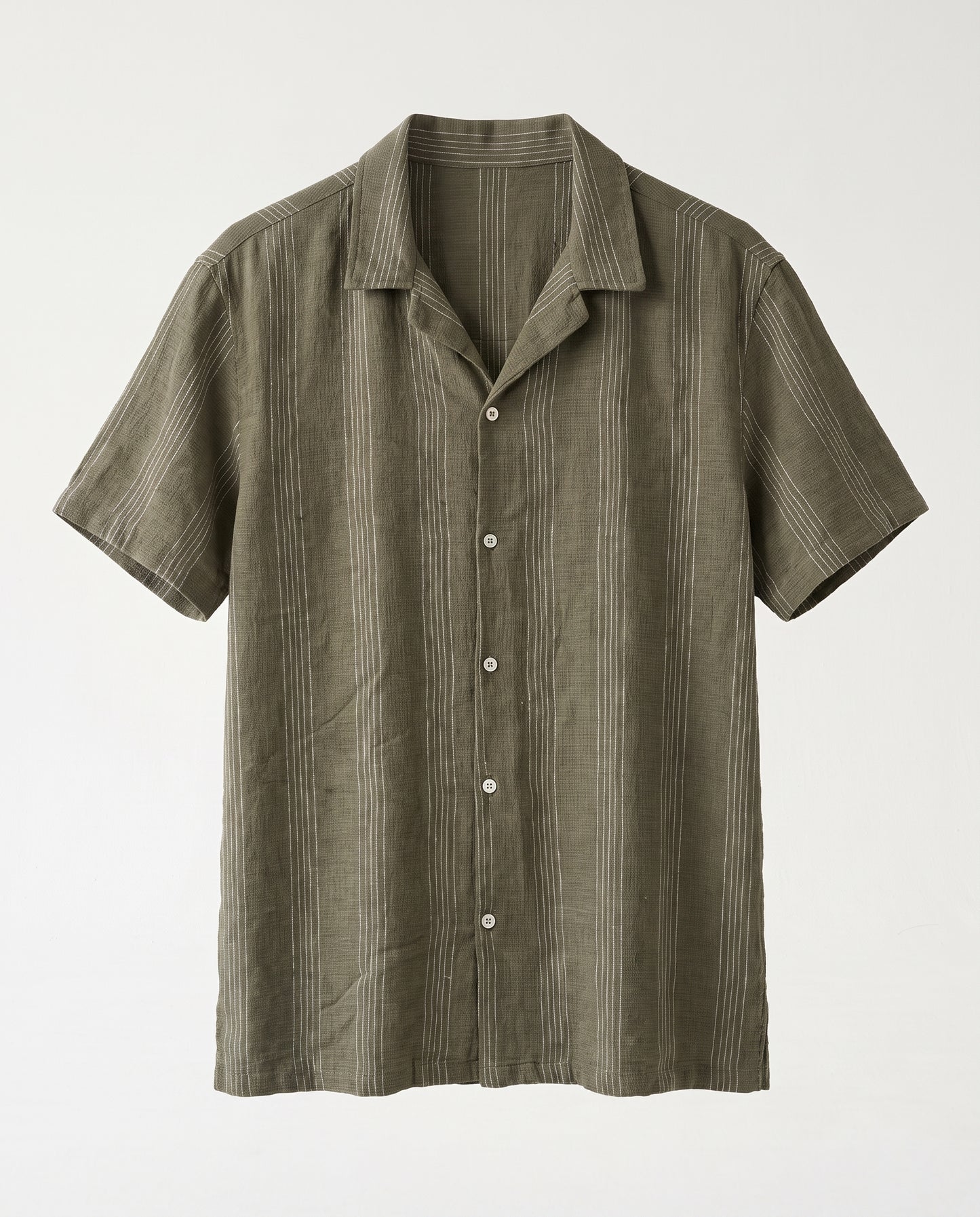 Shirt - Thick stripes Green