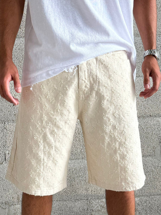 Short Jeans  - Plusim Beige