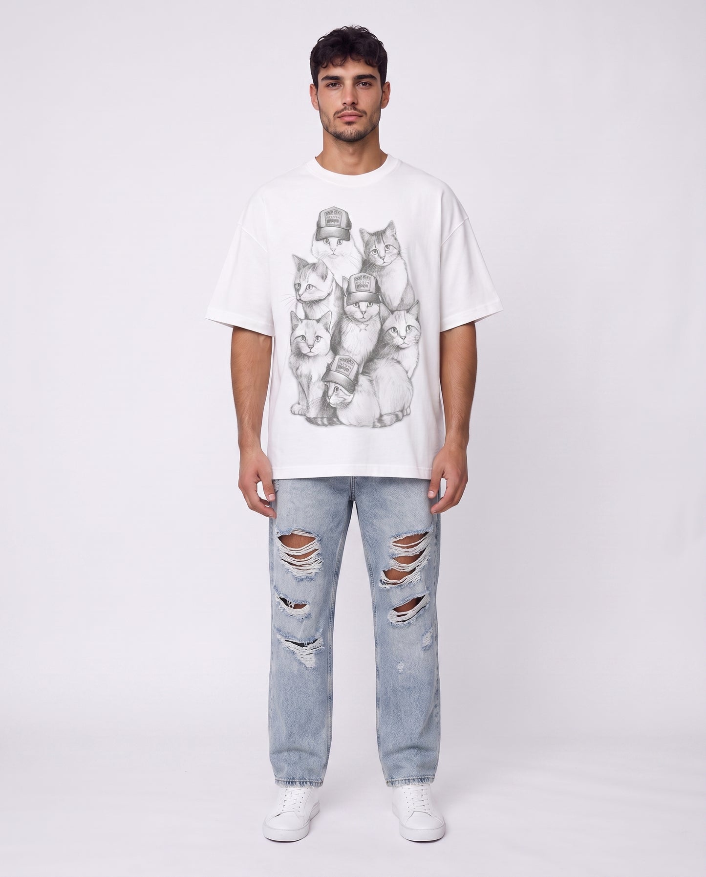 T-shirt- SHANGHAI White