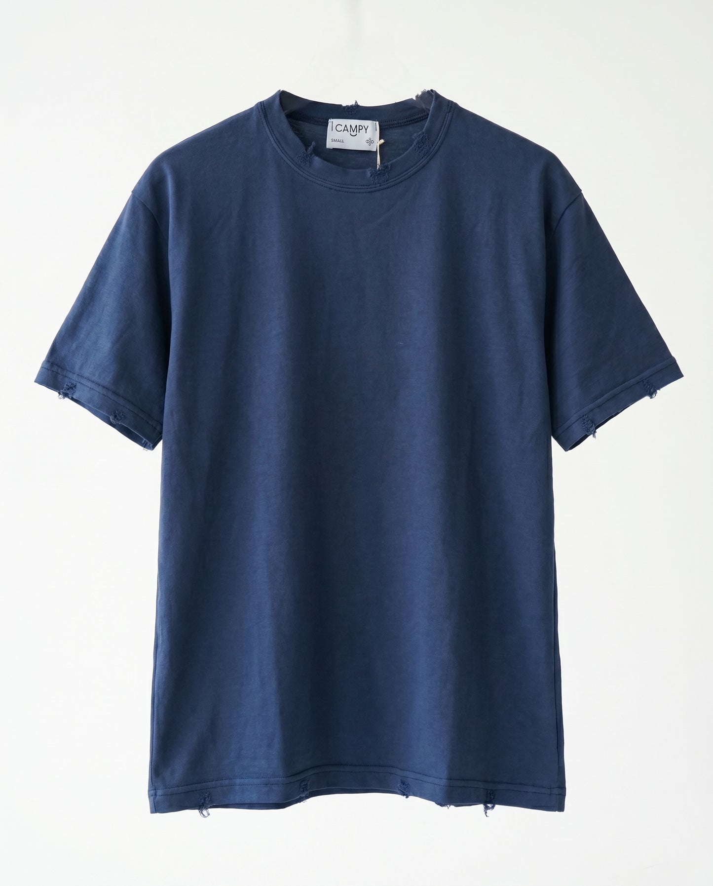 T-shirt Liam's linen rips Blue