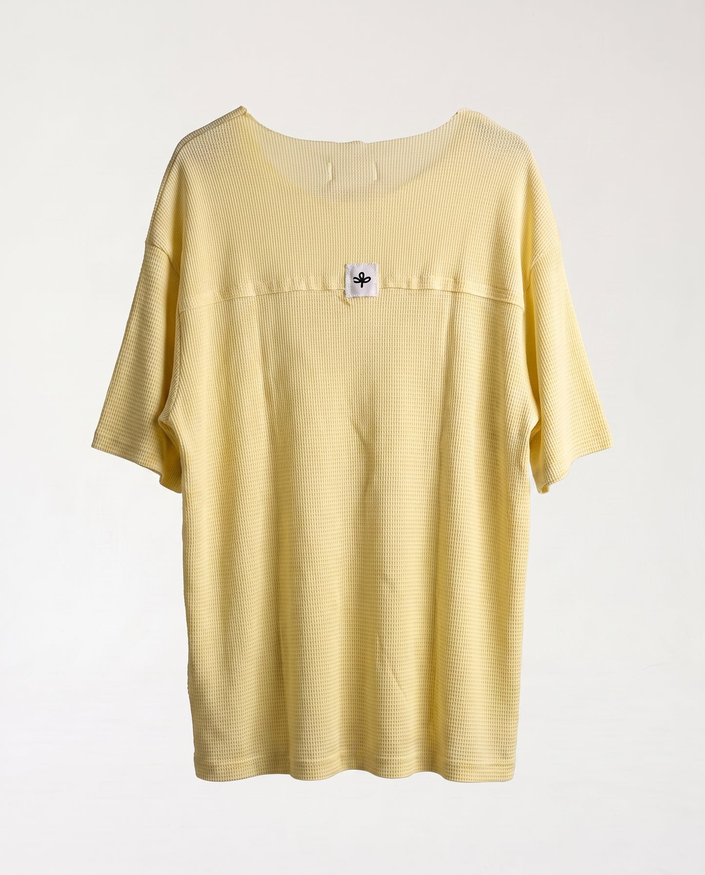 T-shirt Nicole Open Patck Back YELLOW