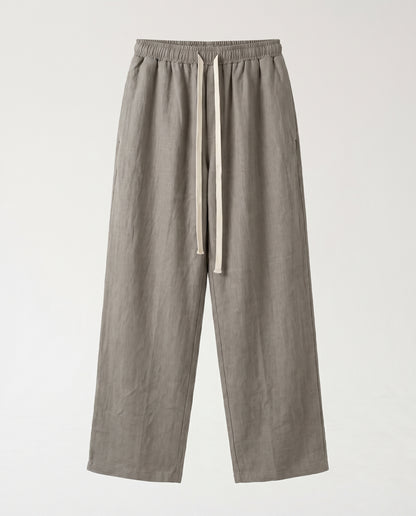 Pants Linen - Eliya Green