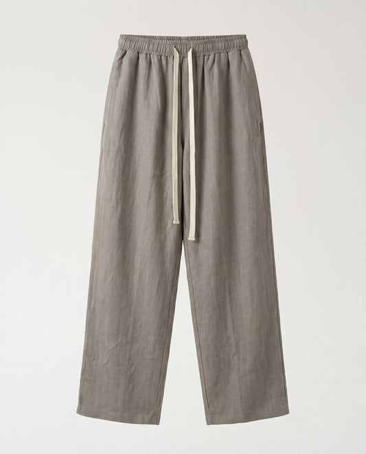 Pants Linen - Eliya Green