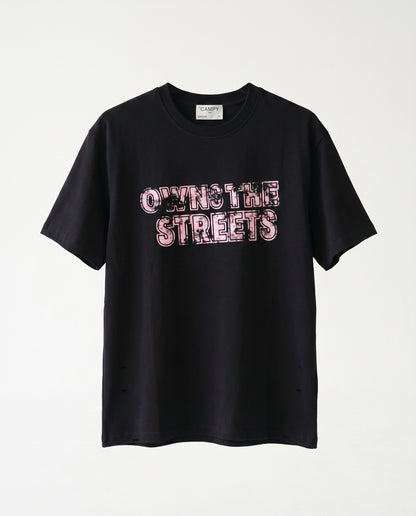 T-shirt- STREETS BLACK
