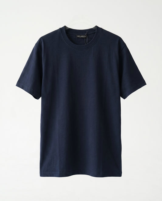 T-shirt collar Blue