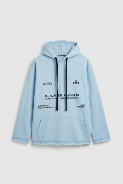 Sweatshirt  OVERSIZE chine DJ