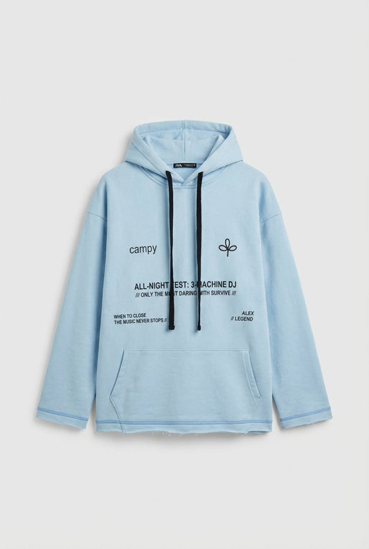 Sweatshirt  OVERSIZE chine DJ