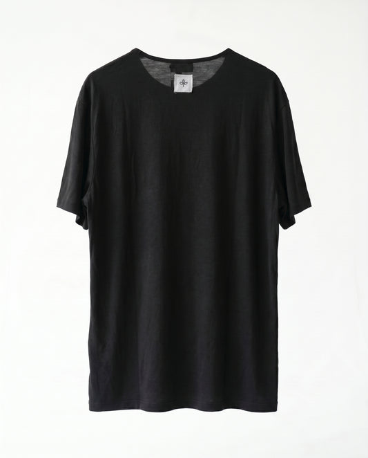 T-shirt - OR Linen Opnk black