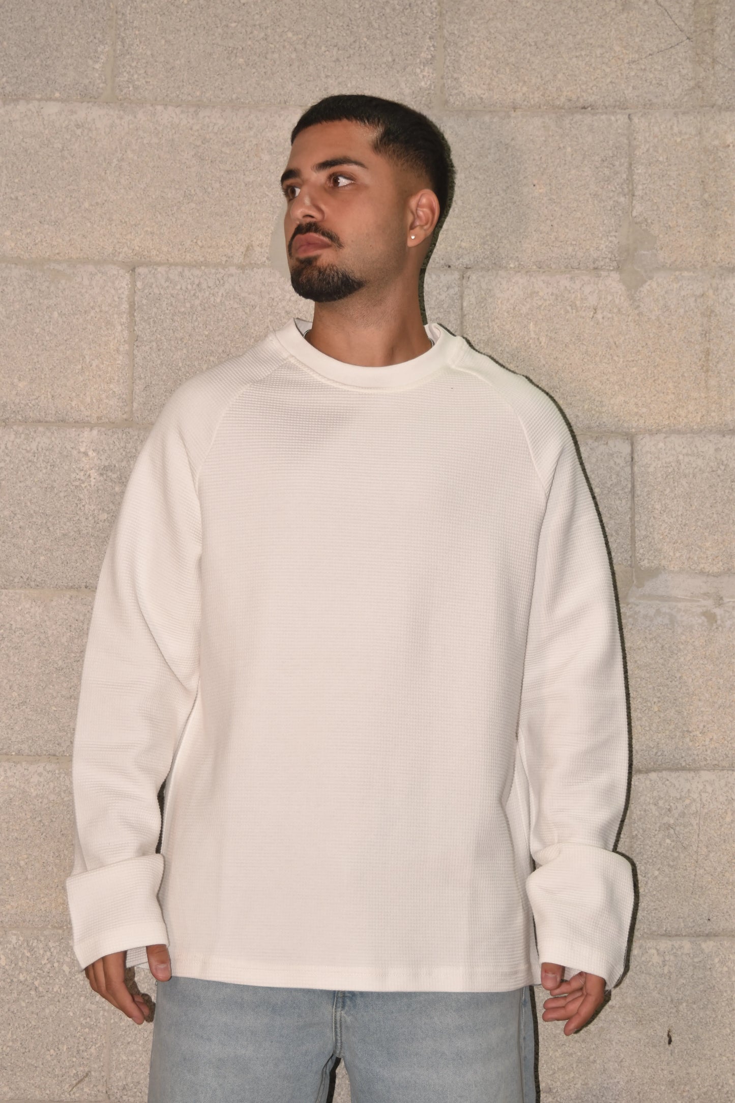 SHIRT WAFFLE OVERSIZED