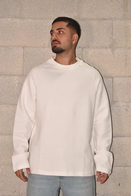 SHIRT WAFFLE OVERSIZED