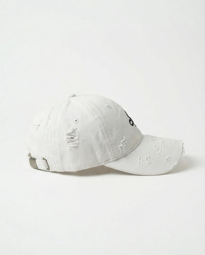 Vintage Cap 26 -WHITE Spray