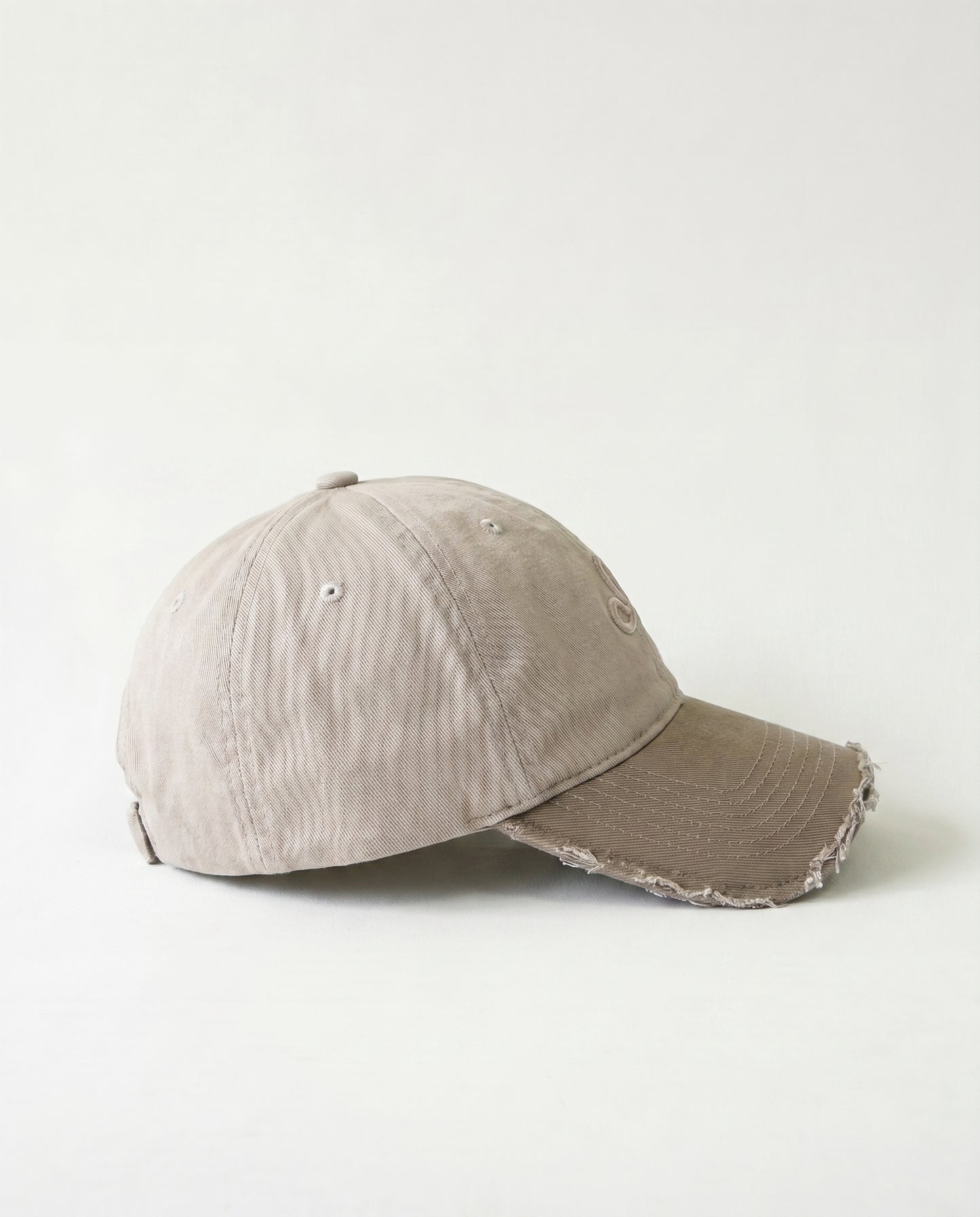 Vintage Cap 26 - mocha LACE