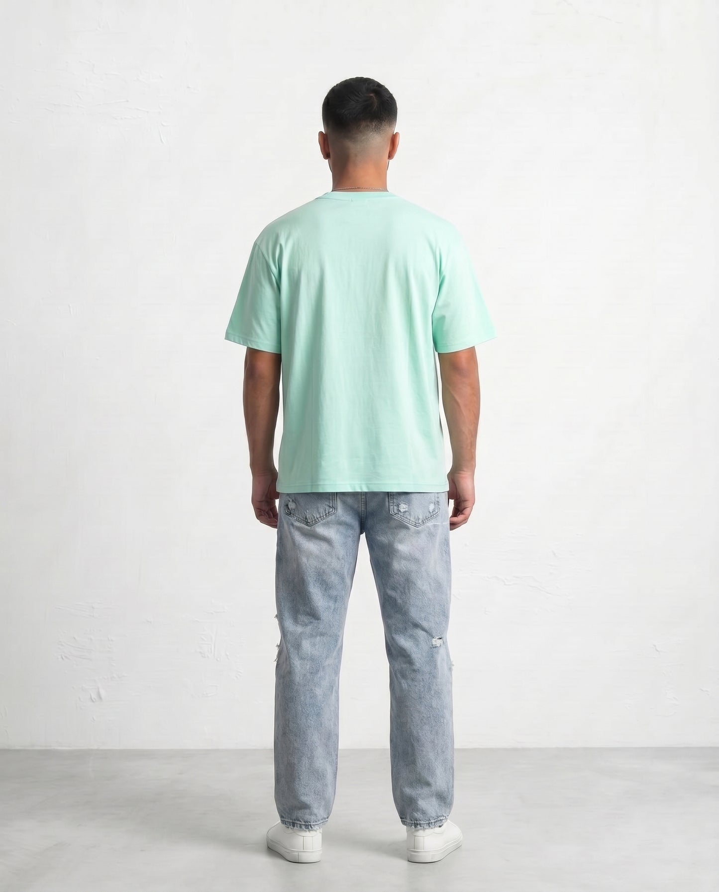 T-shirt-Flower Green