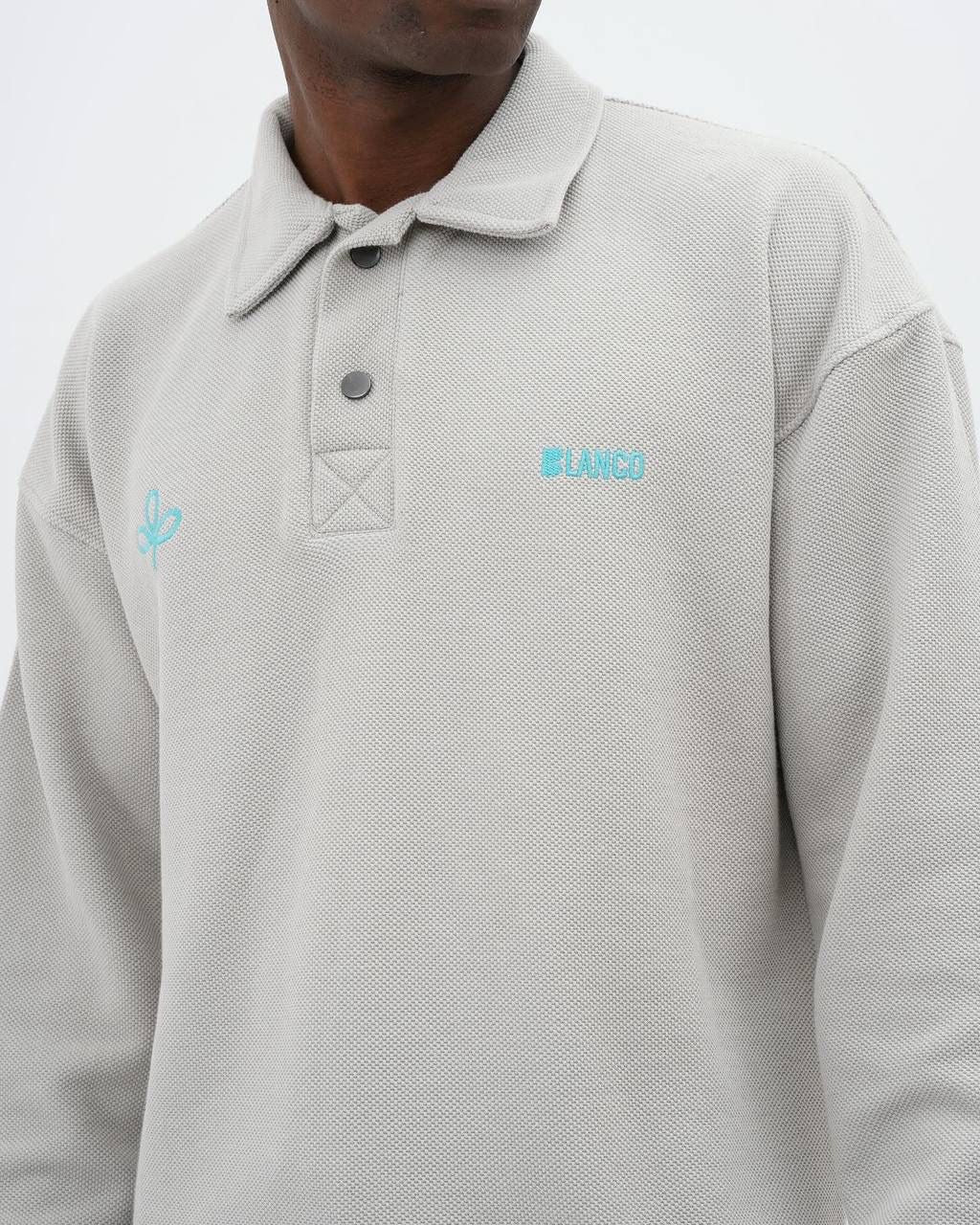 Sweatshirt - Minimalistic Polo Blanco