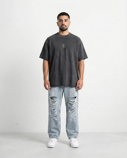 T-shirt GOTTI CIRCLE BLACK