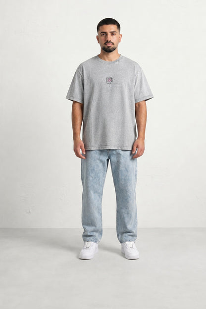 T-shirt - Marble gray