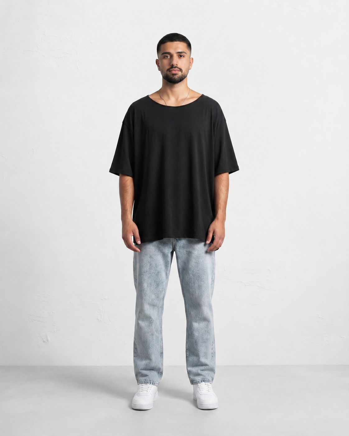 T-shirt - OR Linen Opnk black