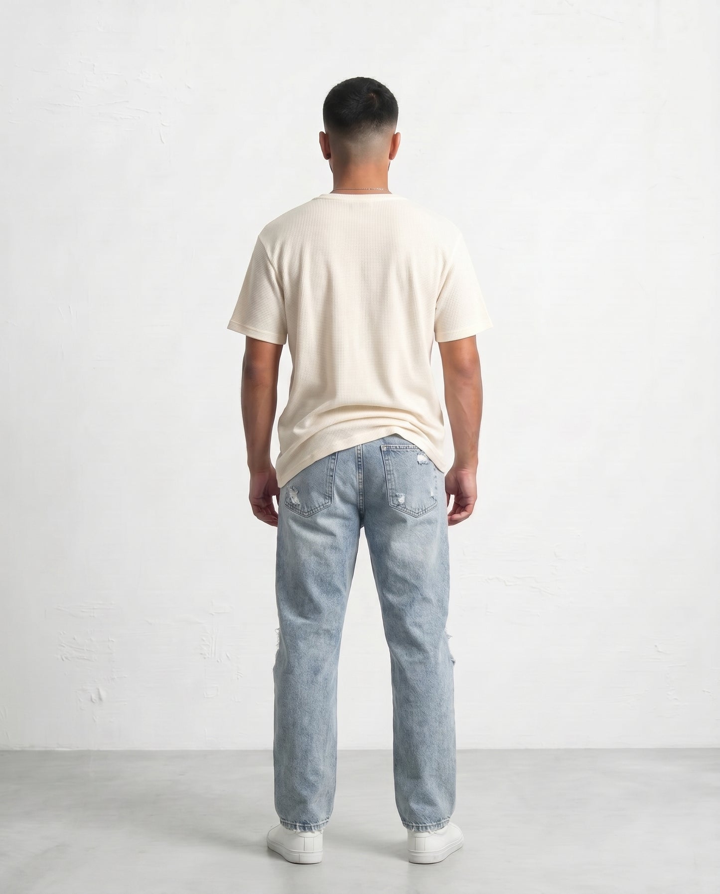 T-shirt MESH RAPHAEL crema