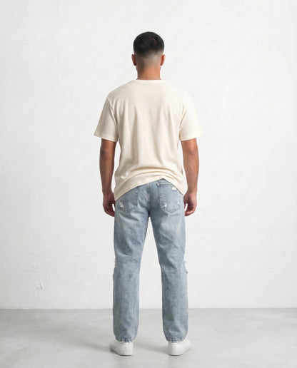 T-shirt MESH RAPHAEL crema