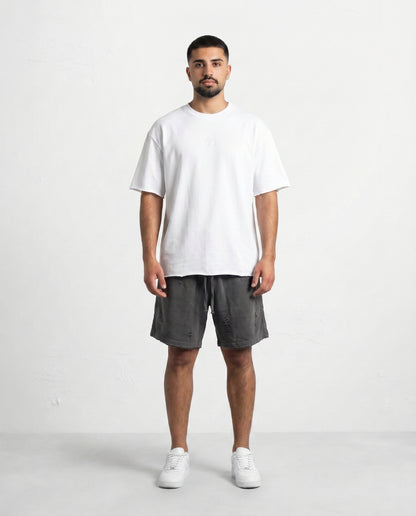 Short tears light gray