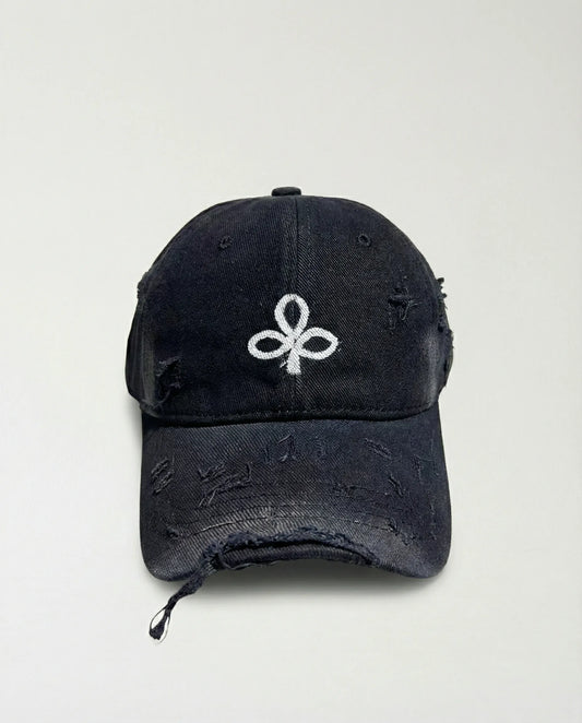 Vintage Cap 26 -black Spray