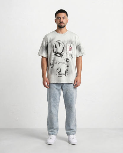 T-shirt - Smiley Pocket