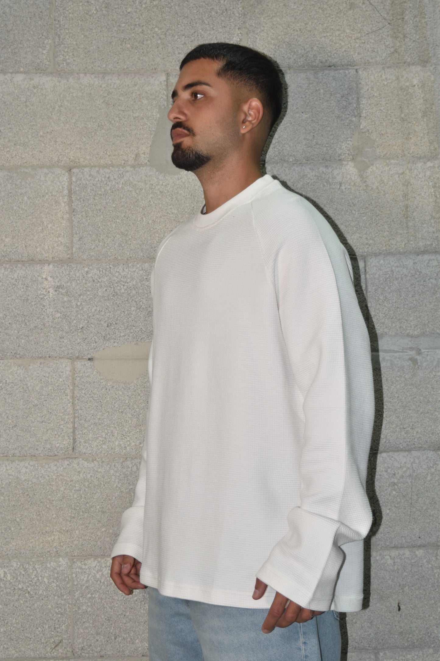 SHIRT WAFFLE OVERSIZED