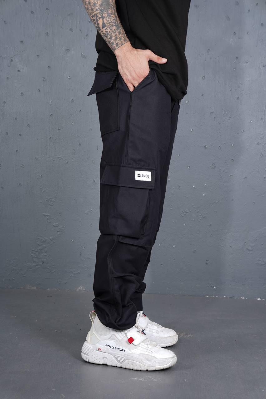 Pants- blanco cargo black