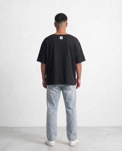 T-shirt -  LILI Opnk BLACK