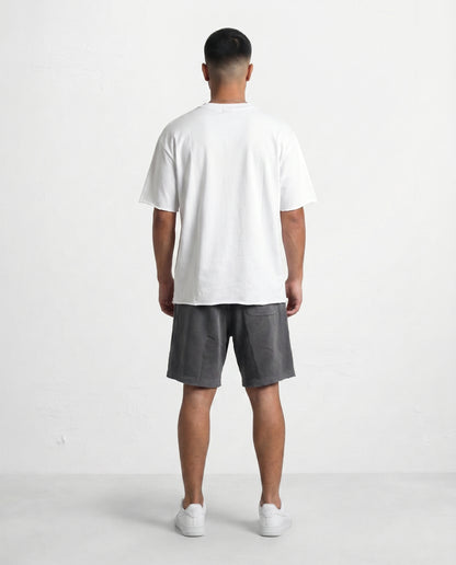 Short tears light gray