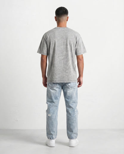 T-shirt - Marble gray