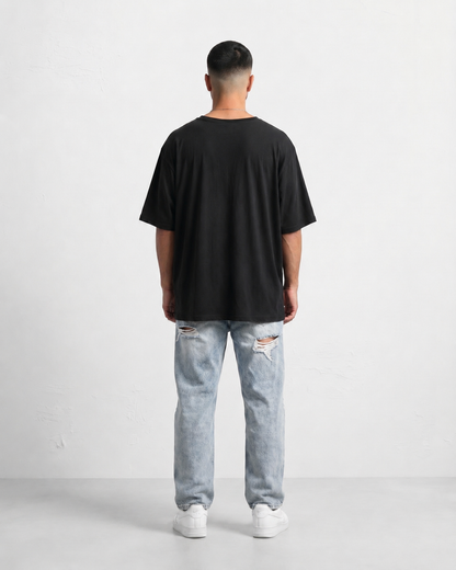 T-shirt - OR Linen Opnk black