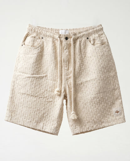 Short - Jeans Plusim Beige points