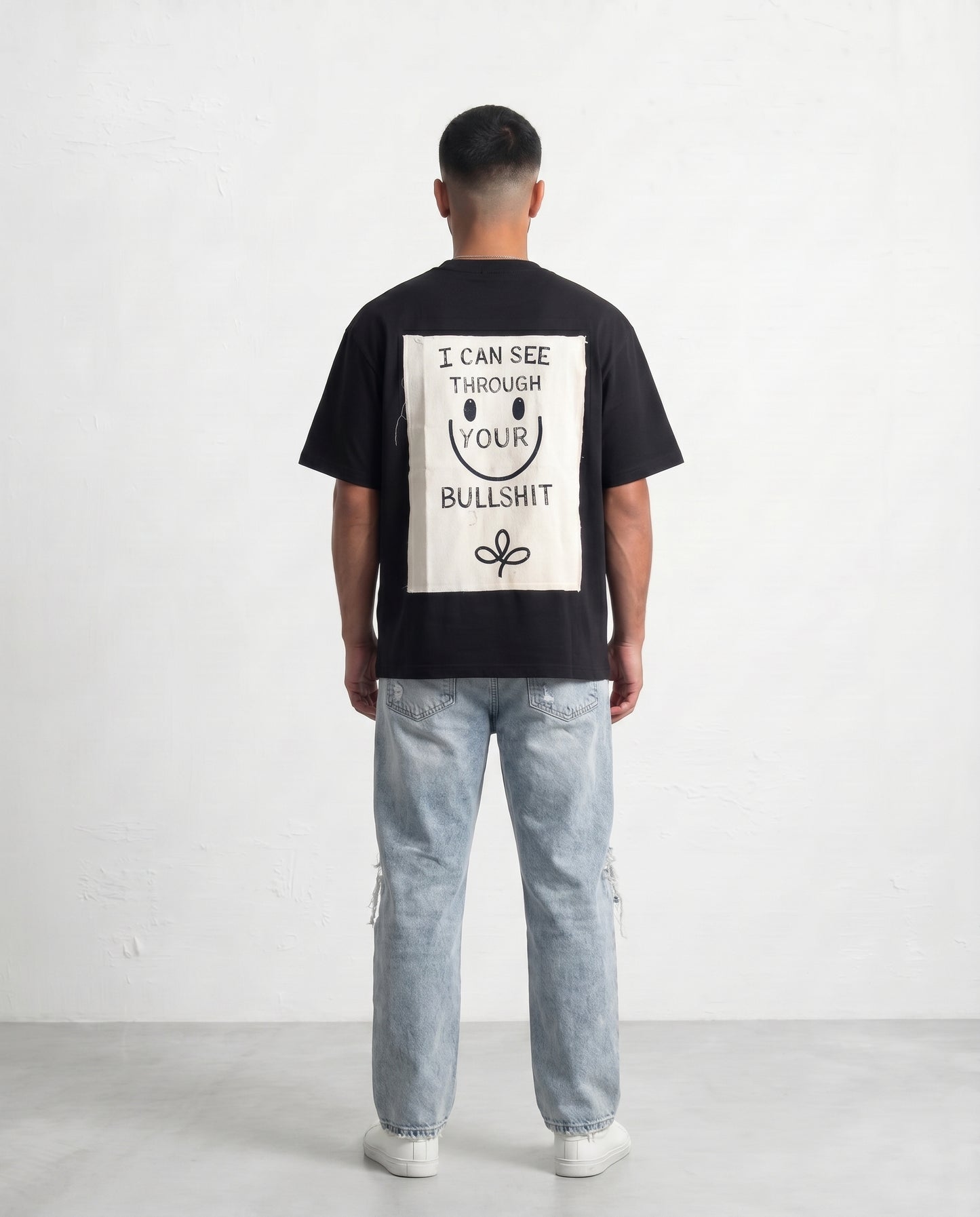T-shirt BULLSHIT Black