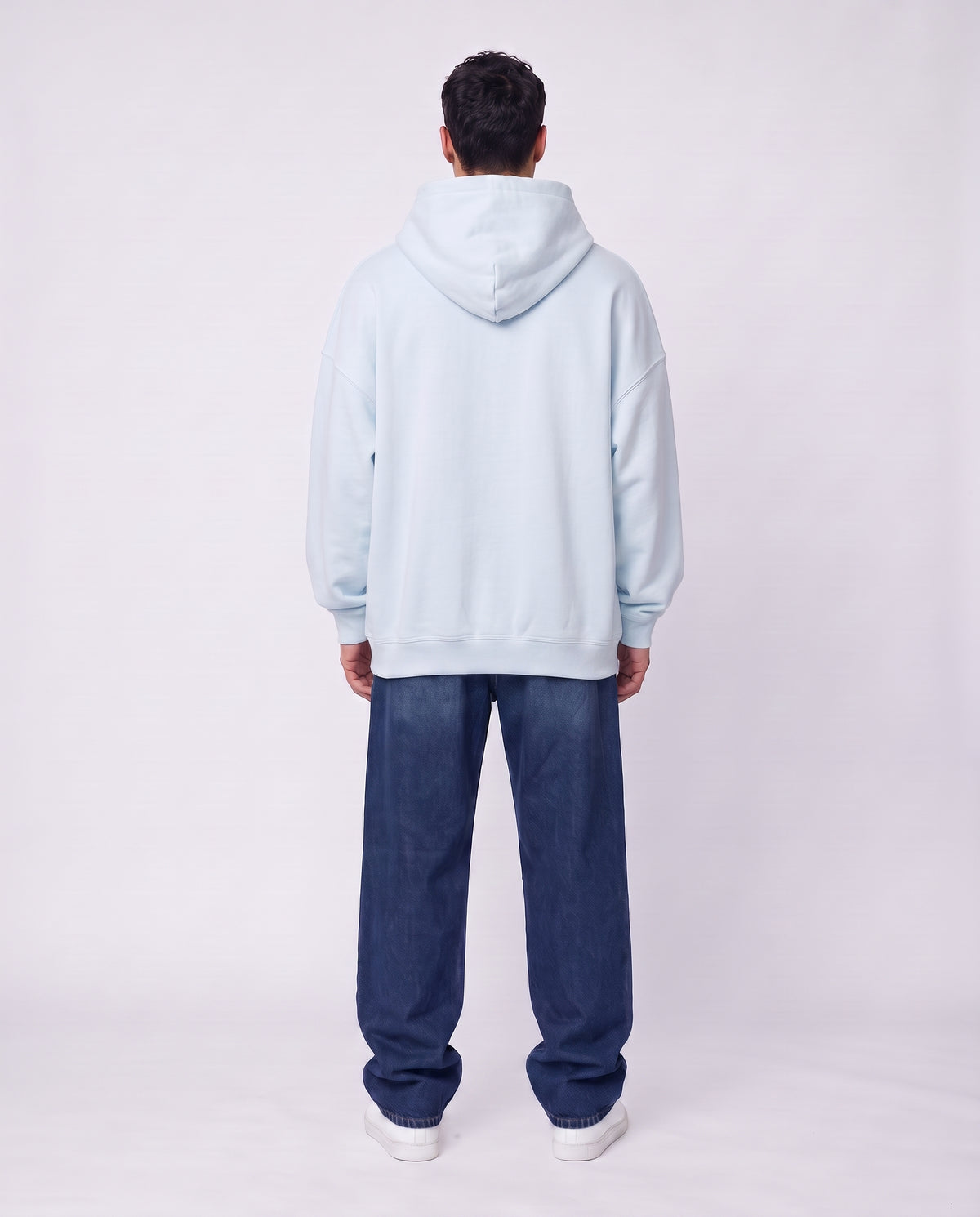 SWEATSHIRT OVERSIZE- LIGHT BLUE