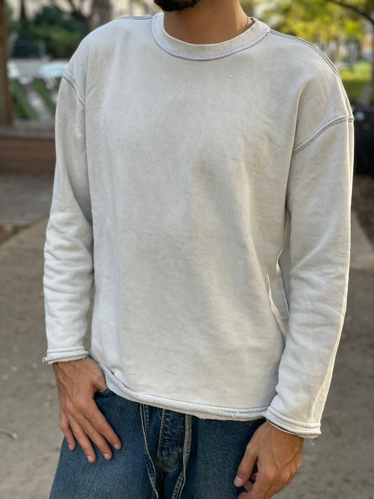 Sweatshirt - Raw Edge Washed