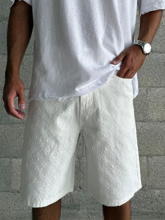 Short Jeans  - Plusim White